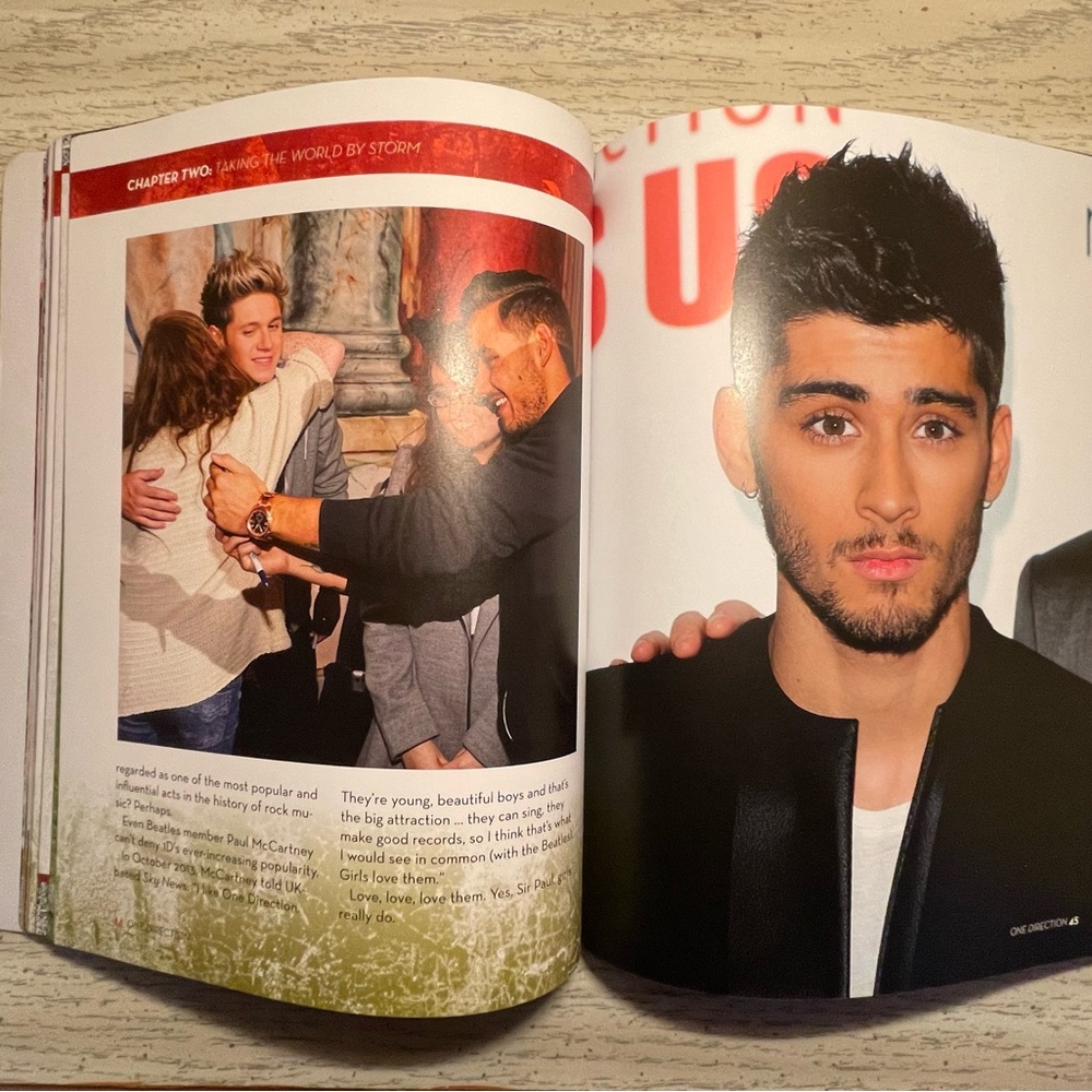 ONE DIRECTION BOOK - Picture 4 of 6